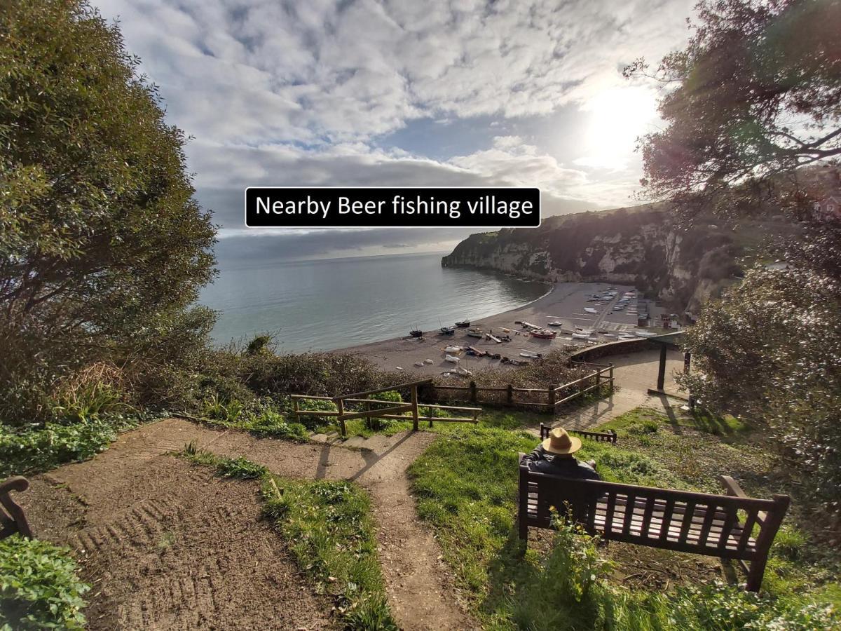 Stunning Countryside Views & Private Balcony! Cozy Room, 3 Miles To Lyme Regis - Free Parking & Wifi Axminster Kültér fotó